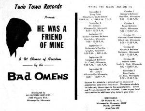 Twin Town Records Flyer
