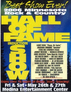 Hall of Fame Induction Flyer